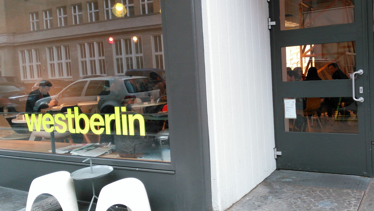 Café Westberlin in Mitte (Friedrichstraße)