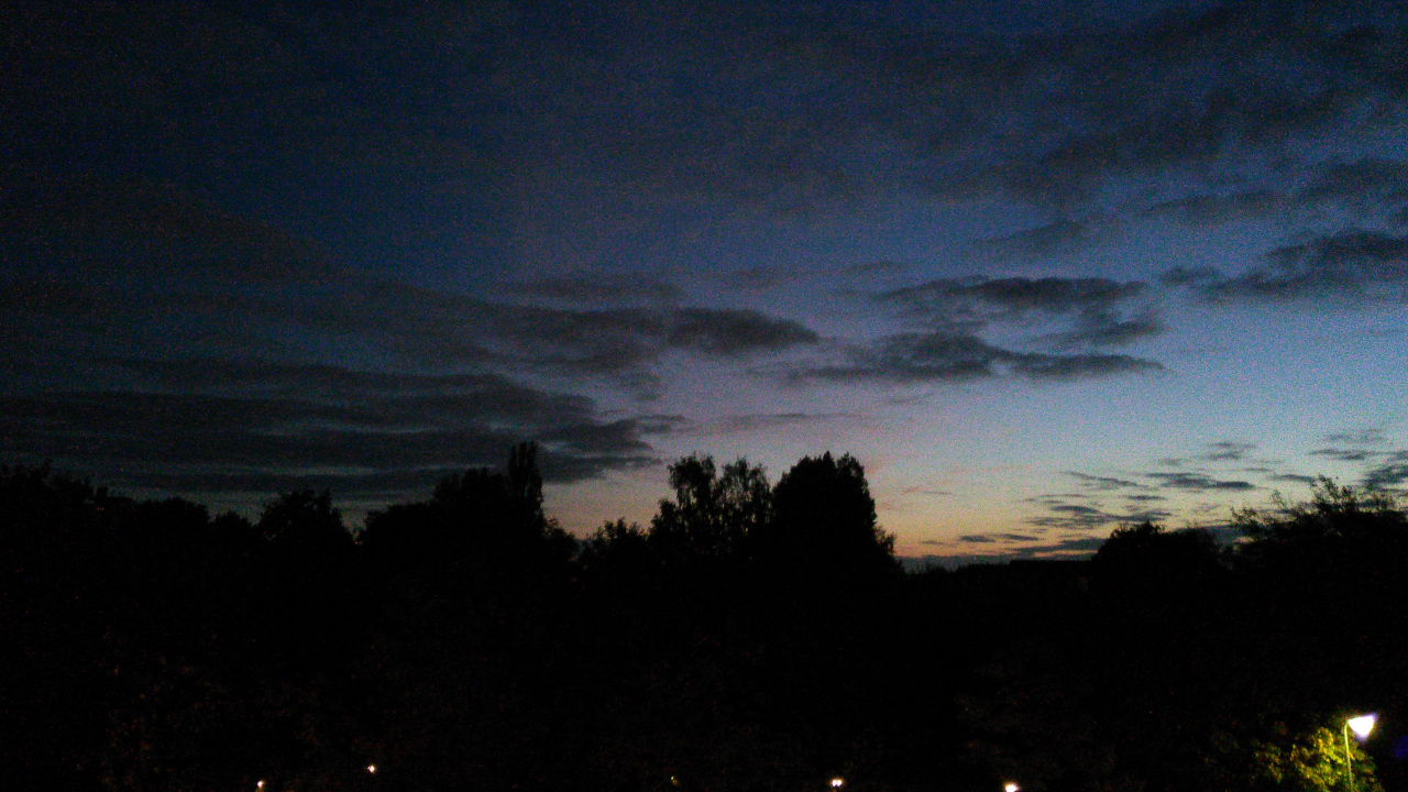 Vor dem Sonnenaufgang