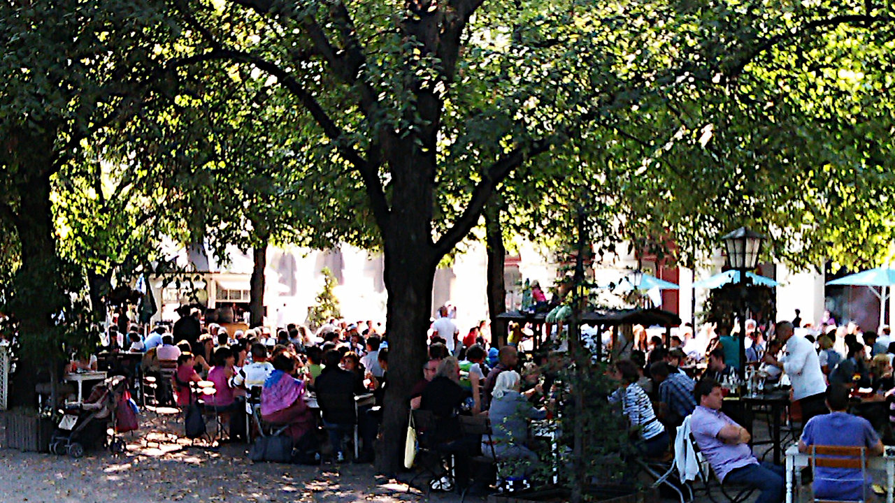Sommer im Münchner Hofgarten