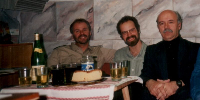 Pfr. Thomas Eisenmenger 1995 zu Besuch bei der Caritas Odessa